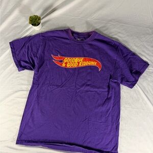 999 Juice Wrld “Goodbye & Good Riddance” T-shirt Size L Hot Wheels Purple